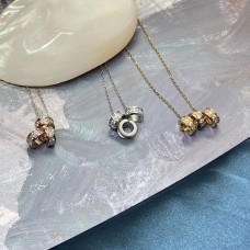 diamond stainless steel  necklace