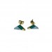 triangle stainless steel earrings