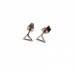 small triangle stainless steel earrings